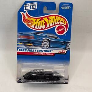 1999 Hot Wheels First Editions ’38 Phantom Corsair Vintage Diecast Car Sealed